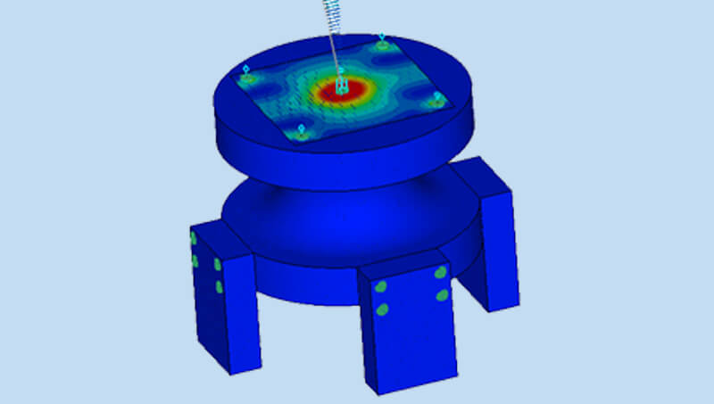 calcul statique, simulation statique en bureau d'études